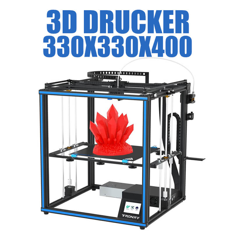 Corexy 3D Printer Kit - Tronxy X5sa Impressora 3d Printer Afdrukgrootte