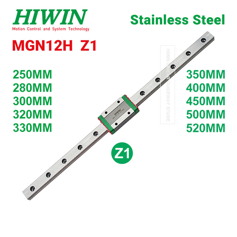 Linear Rail Mgn12H Set - HIWIN MGN12H Z1 HIWIN MGN12 Lineaire