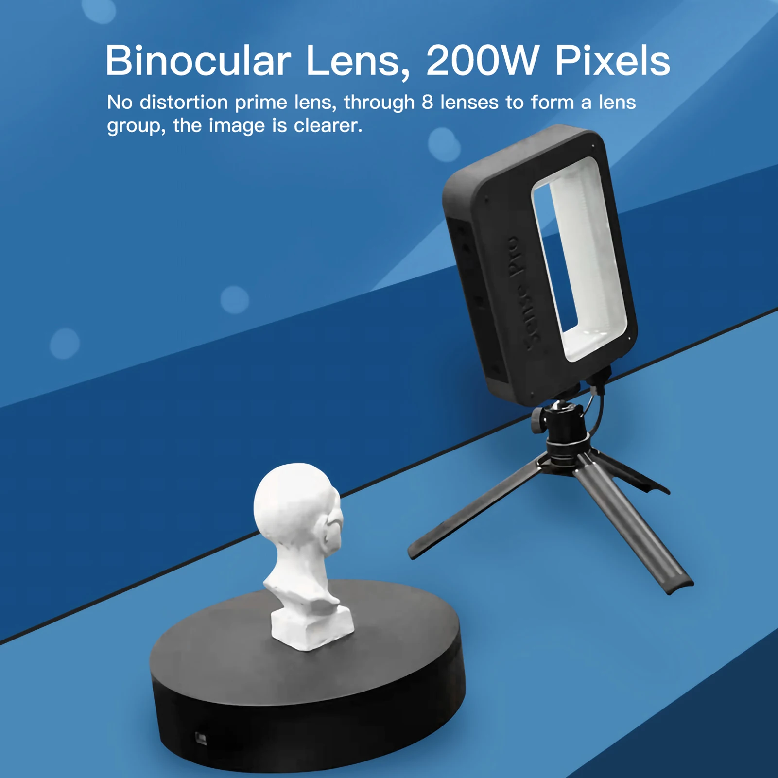 Handheld 3D Scanner High Precision - Draagbare handheld 3D-scanner Hoge precisie 0,3
