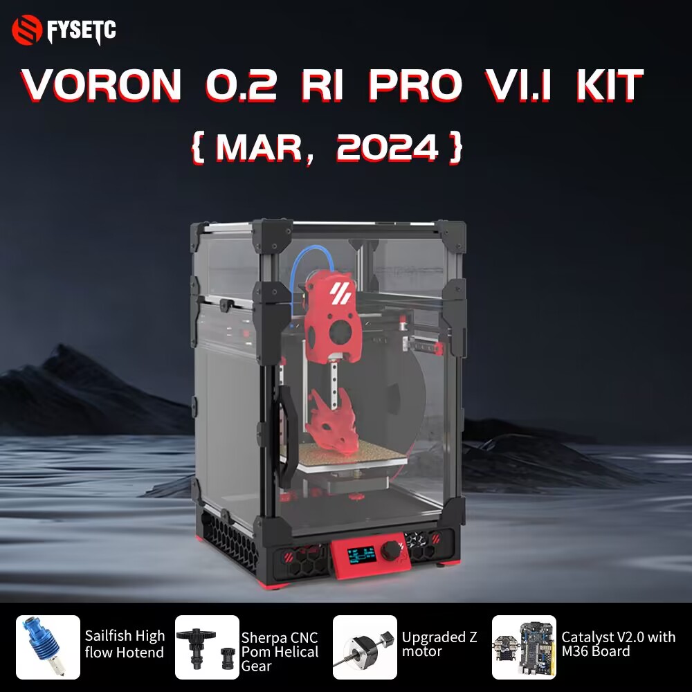 2025FYSETC Hoge precisie Voron - Corexy 3D Printer Kit recensie en prijs