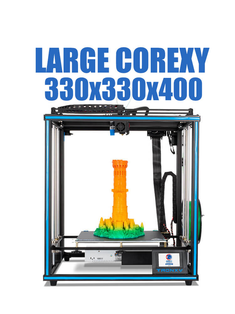 Grote uitverkoop Tronxy XY-2 P - Corexy 3D Printer Kit recensie en prijs